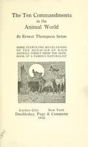 Tapa de The Ten commandments in the animal world