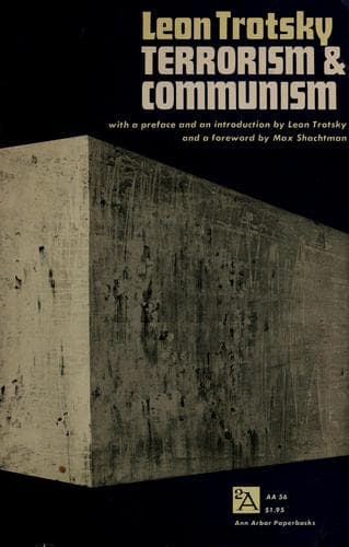 Tapa de Terrorism and communism