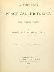 Tapa de A text-book of practical histology
