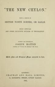 Tapa de "The new Ceylon."