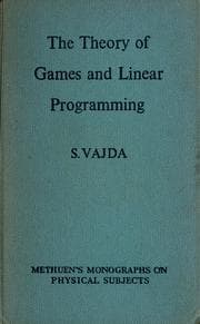 Tapa de The theory of games and linear programming