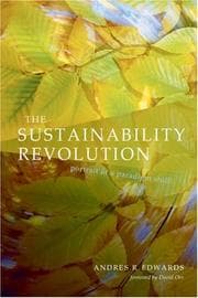 Tapa de The Sustainability Revolution