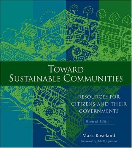 Tapa de Toward sustainable communities