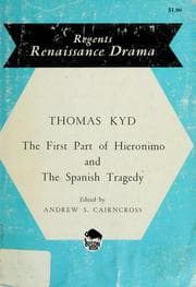 Tapa de <The Spanish comedy; or> The first part of Hieronimo