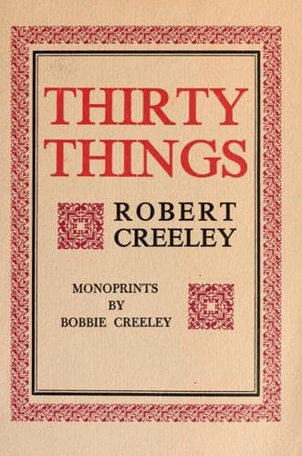 Tapa de Thirty things