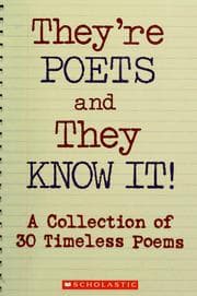 Tapa de They're poets and they know it !