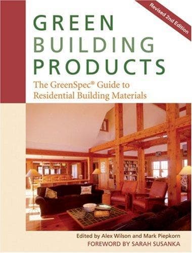 Tapa de Green building products