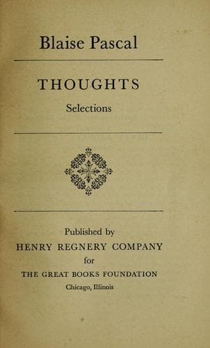Tapa de Thoughts