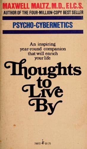 Tapa de Thoughts to live by