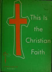 Tapa de This is the Christian faith