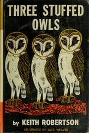 Tapa de Three stuffed owls