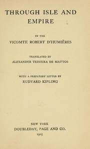 Tapa de Through isle and empire