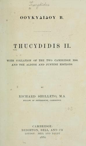 Tapa de Thucydidis 2