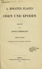 Tapa de Oden und Epoden