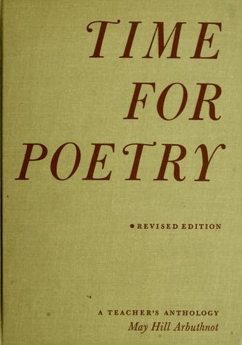 Tapa de Time for poetry