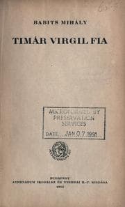 Tapa de Timár Virgil fia