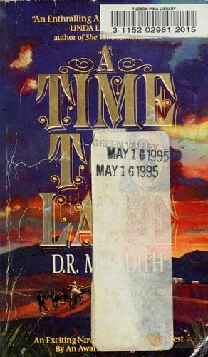 Tapa de A Time Too Late