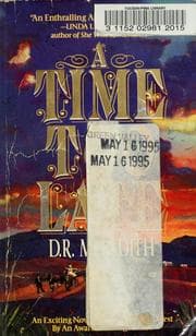 Tapa de A Time Too Late