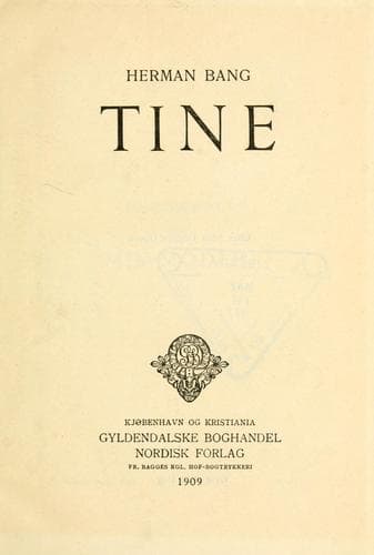 Tapa de Tine