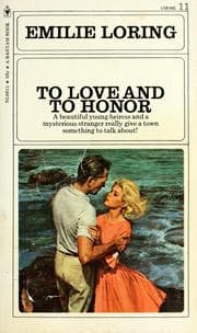 Tapa de To Love and to Honor