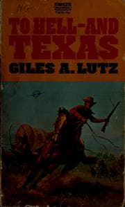 Tapa de To hell- and Texas