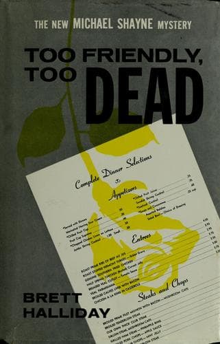 Tapa de Too Friendly, Too Dead