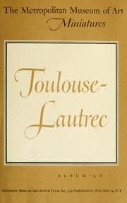 Tapa de Toulouse-Lautrec