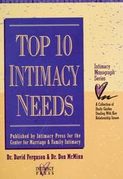 Tapa de Top 10 Intimacy Needs