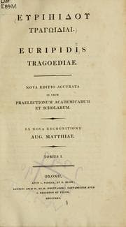 Tapa de Tragoediae