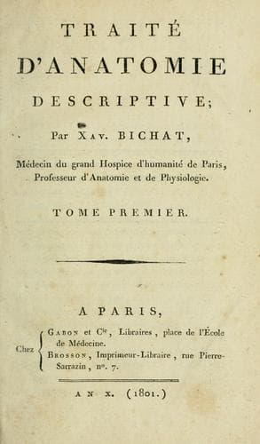 Tapa de Traité d'anatomie descriptive