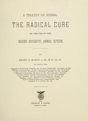 Tapa de A treatise on hernia