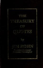 Tapa de The treasury of quotes