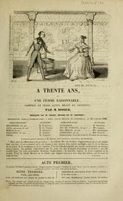 Tapa de À trente ans, ou, Une femme raisonnable