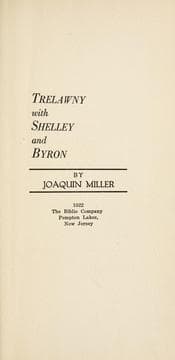 Tapa de Trelawny with Shelly and Byron