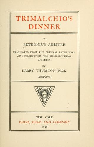 Tapa de Trimalchio's dinner