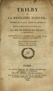 Tapa de Trilby, ou, La batelière d'Argail