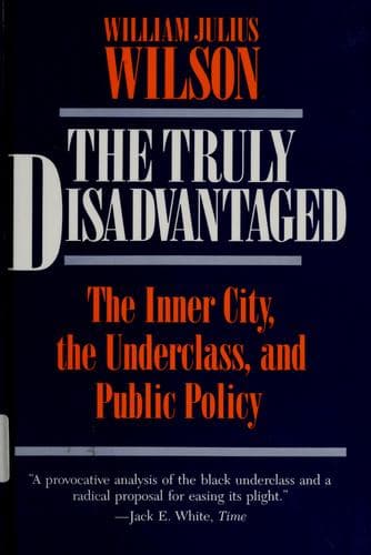 Tapa de The truly disadvantaged