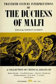 Tapa de Twentieth century interpretations of The Duchess of Malfi: a collection of critical essays