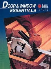 Tapa de Door & Window Essentials (Black & Deckers)