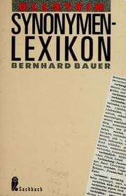 Tapa de Ullstein Synonymen-Lexikon