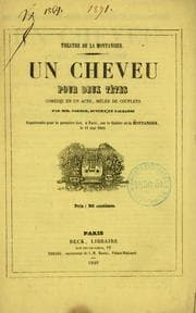Tapa de Un cheveu pour deux têtes