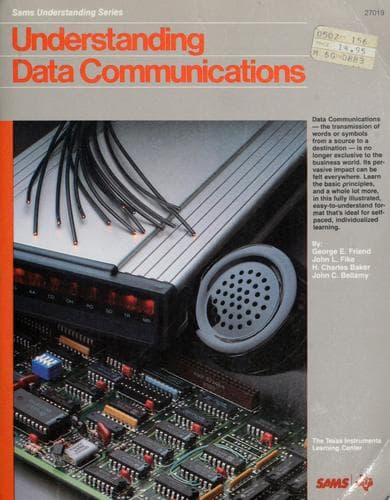 Tapa de Understanding data communications