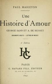 Tapa de Une histoire d'amour