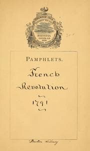 Tapa de Un Député [of the Assemblée Nationale] à ses collègues