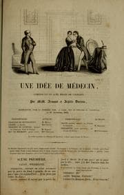 Tapa de Une idée de médecin