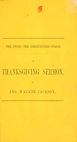 Tapa de Union, the Constitution, peace