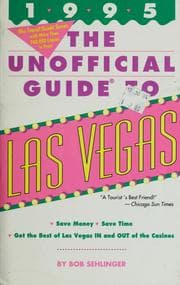 Tapa de The unofficial guide to Las Vegas