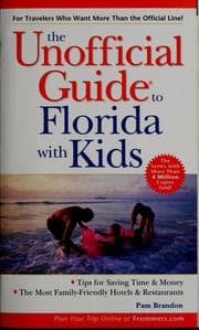 Tapa de The unofficial guide to Florida with kids