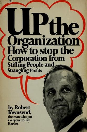 Tapa de Up the organization