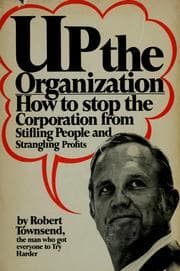 Tapa de Up the organization